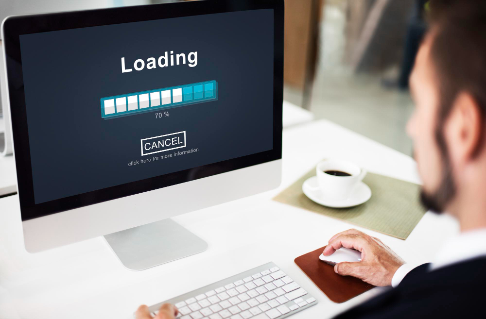 loading on a computer