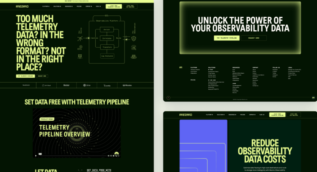 Mezmo website