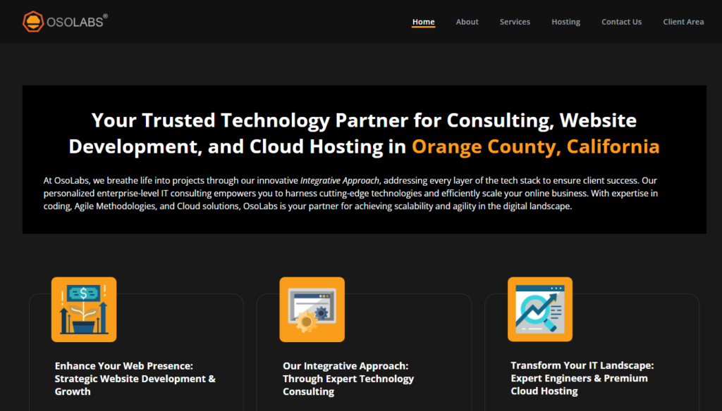 OsoLabs OC web development firm